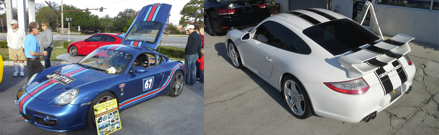 porsche wraps